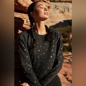 🆕 SPIRITUAL GANGSTER STARS CREW NECK SAVASANA PULLOVER SWEATER XS